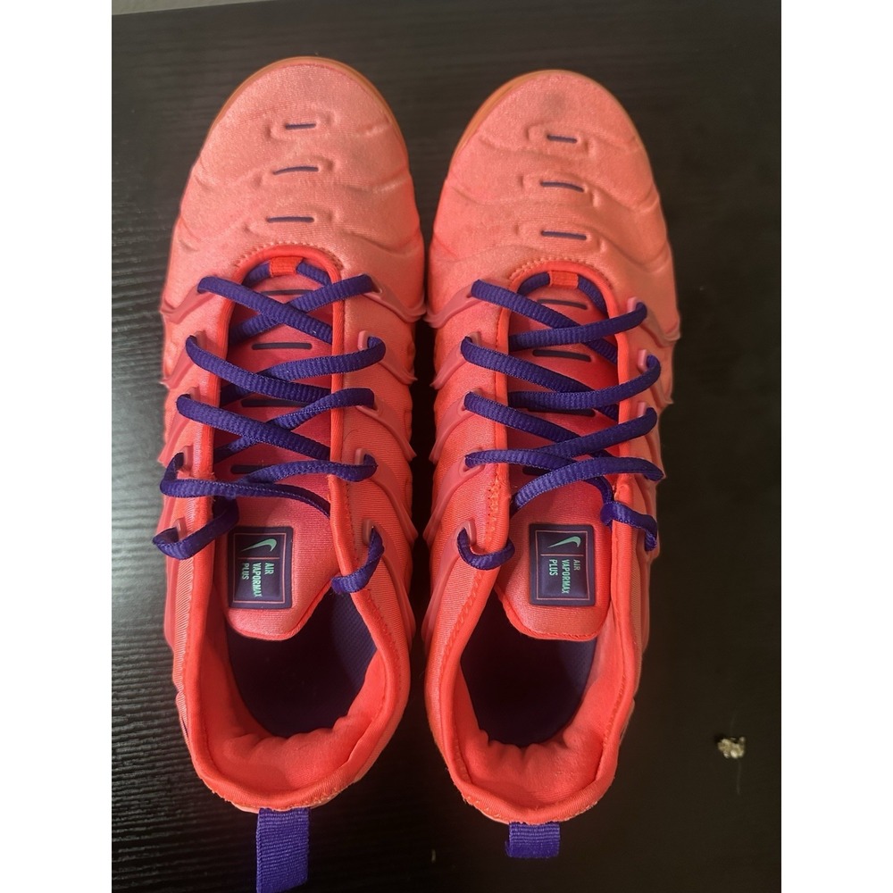 Nike Air VaporMax Plus Pink Purple Low Athletic Running Shoes Sneaker Women 8.5 - Picture 7 of 8
